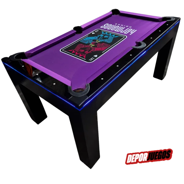 Mesa Billar 3 en 1 Compact - Vista 2