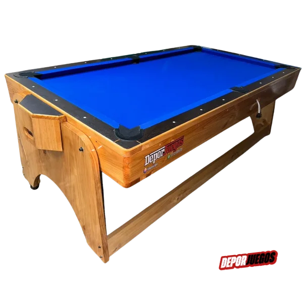 Mesa multifuncional 4 en 1 giratoria en pino - Vista 1