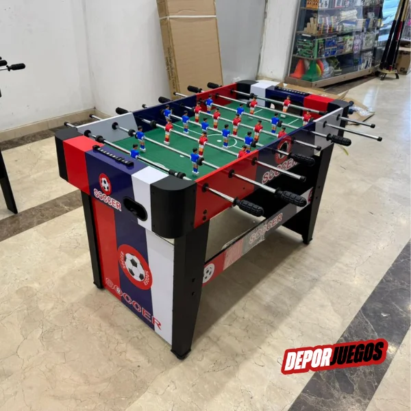 Futbolín Importado Tricolor - Vista 2