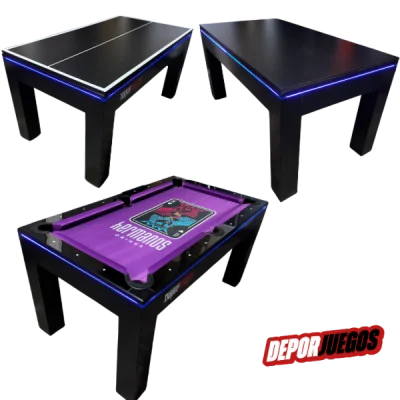 Mesa Billar 3 en 1 Compact